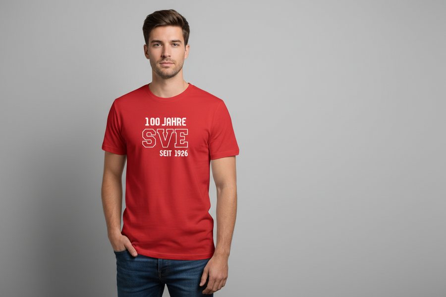Jubiläumsshirt 100 Jahre SVE aus der Vereinskollektion